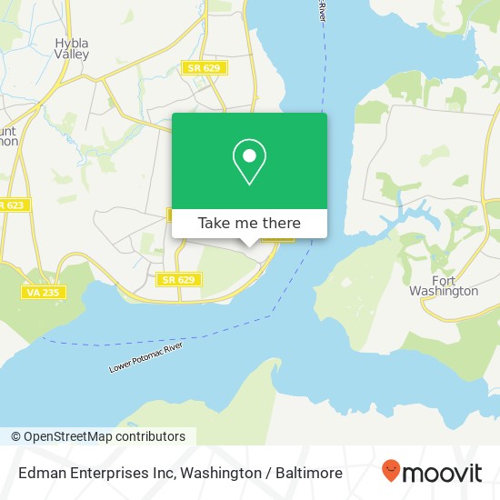 Edman Enterprises Inc map