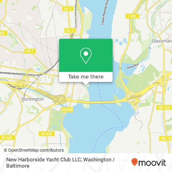 Mapa de New Harborside Yacht Club LLC