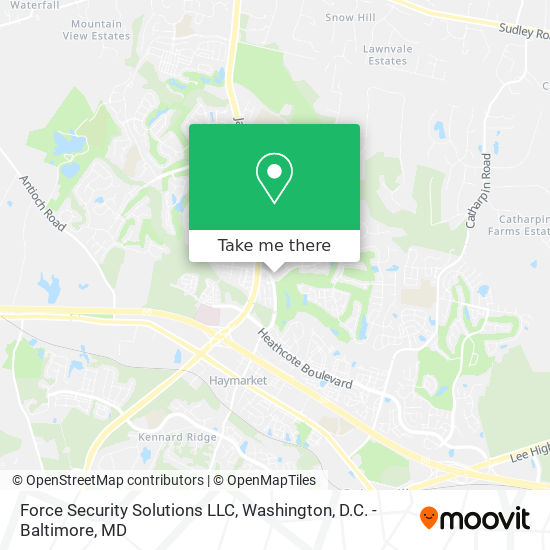 Mapa de Force Security Solutions LLC