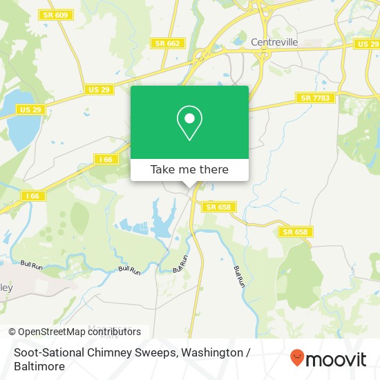 Soot-Sational Chimney Sweeps map