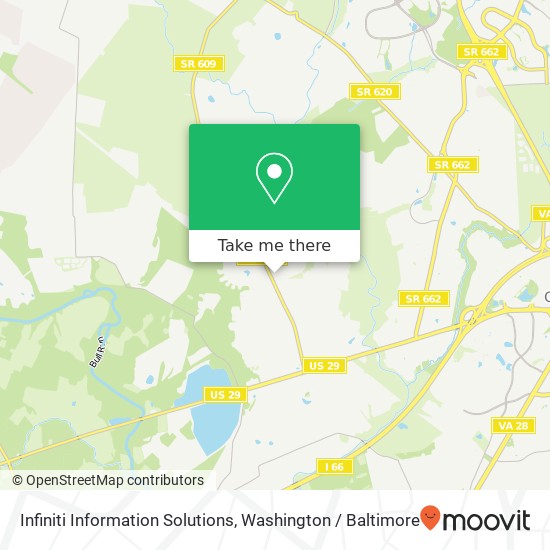 Mapa de Infiniti Information Solutions