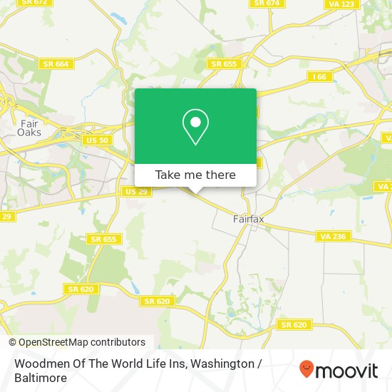 Woodmen Of The World Life Ins map