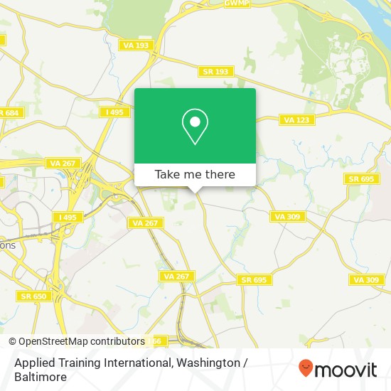 Applied Training International map