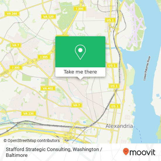 Stafford Strategic Consulting map
