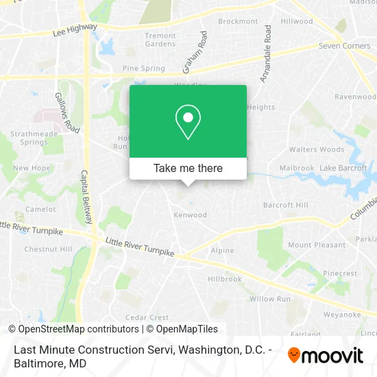 Mapa de Last Minute Construction Servi