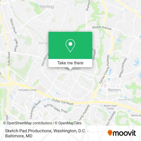 Sketch Pad Productions map