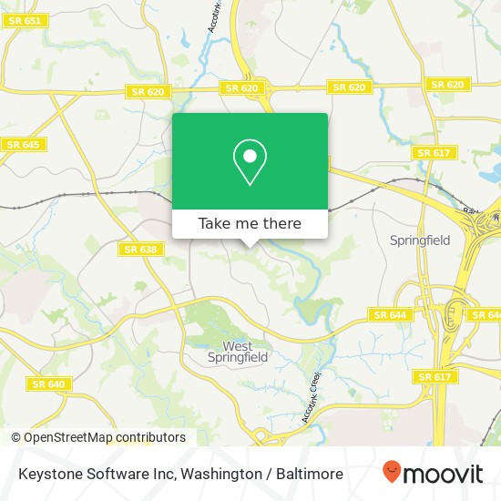 Keystone Software Inc map