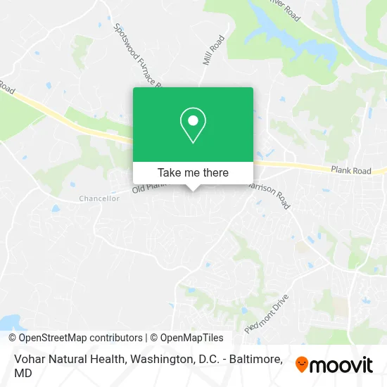 Vohar Natural Health map