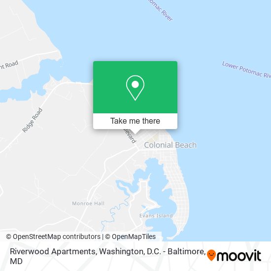 Mapa de Riverwood Apartments
