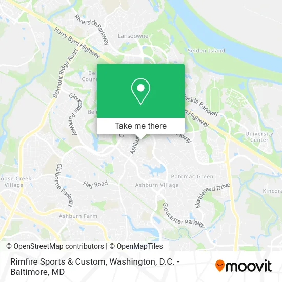 Rimfire Sports & Custom map