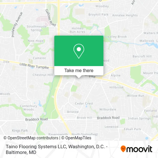 Taino Flooring Systems LLC map