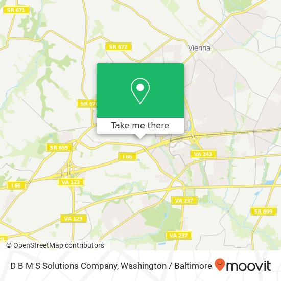 D B M S Solutions Company map