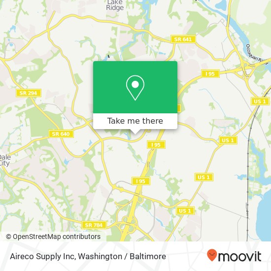 Aireco Supply Inc map