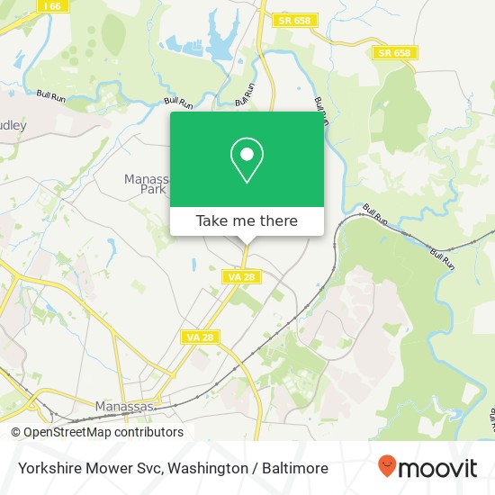 Yorkshire Mower Svc map