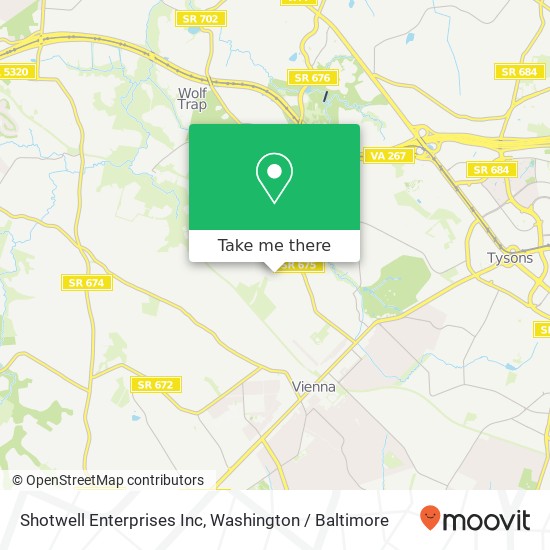 Mapa de Shotwell Enterprises Inc