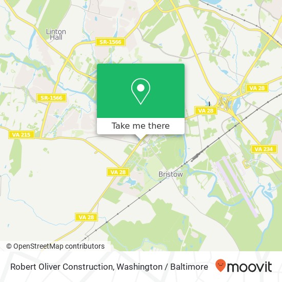 Robert Oliver Construction map