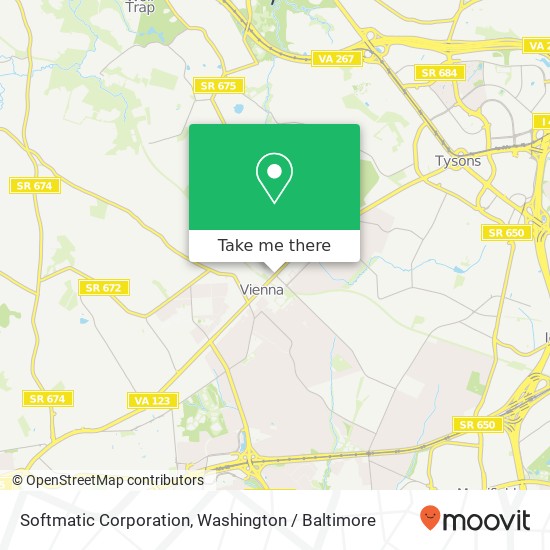 Softmatic Corporation map