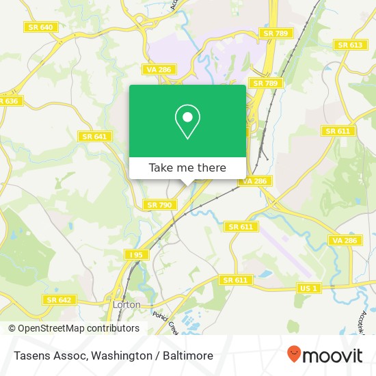 Tasens Assoc map