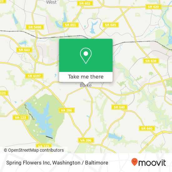 Mapa de Spring Flowers Inc