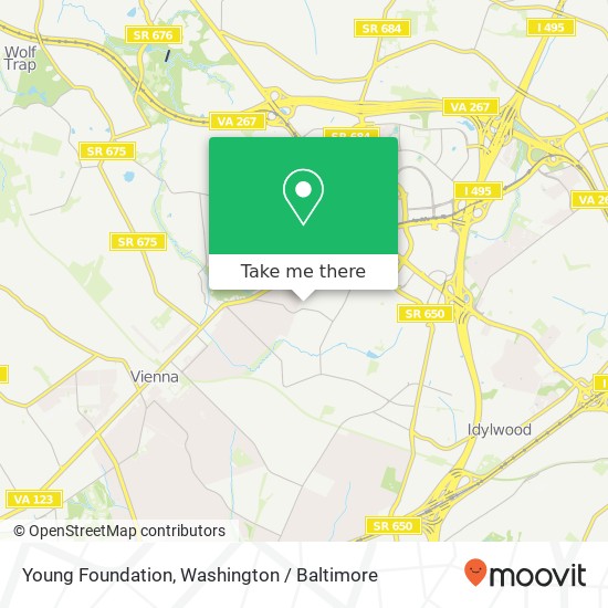 Mapa de Young Foundation