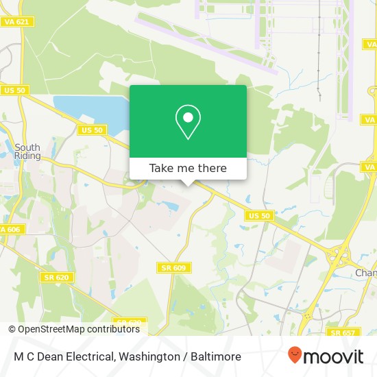 M C Dean Electrical map