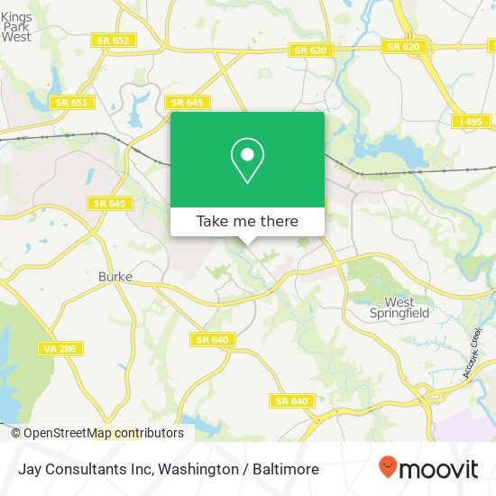 Mapa de Jay Consultants Inc