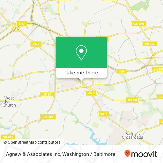Agnew & Associates Inc map