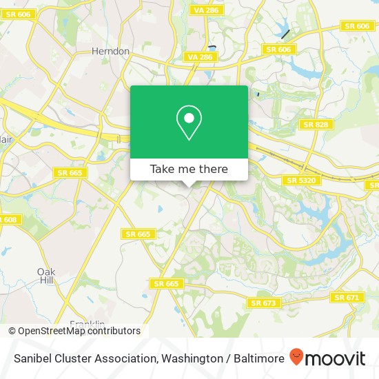 Sanibel Cluster Association map