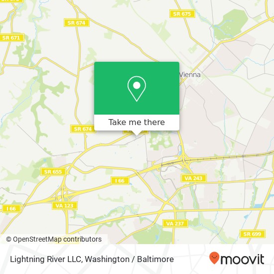 Mapa de Lightning River LLC