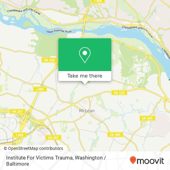 Mapa de Institute For Victims Trauma