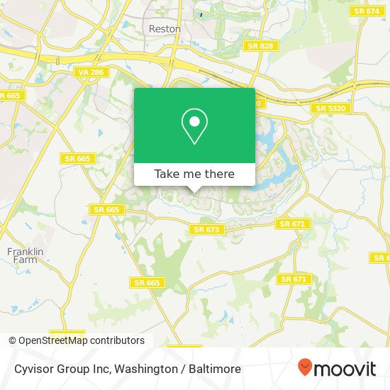 Mapa de Cyvisor Group Inc