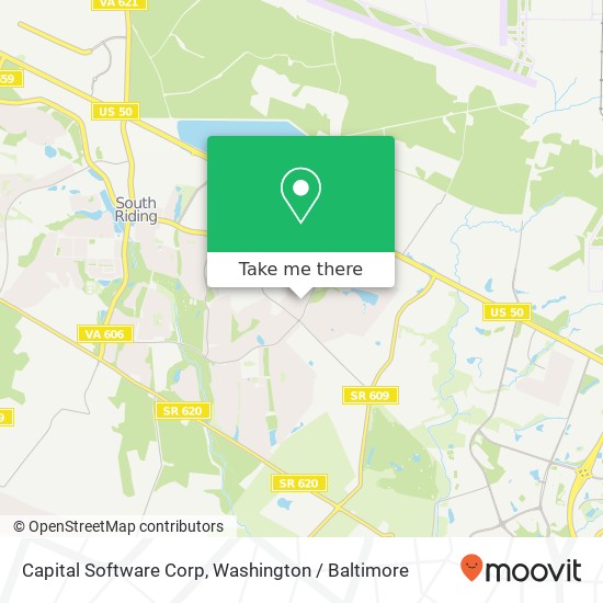 Capital Software Corp map