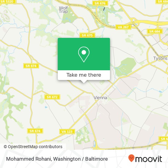 Mapa de Mohammed Rohani