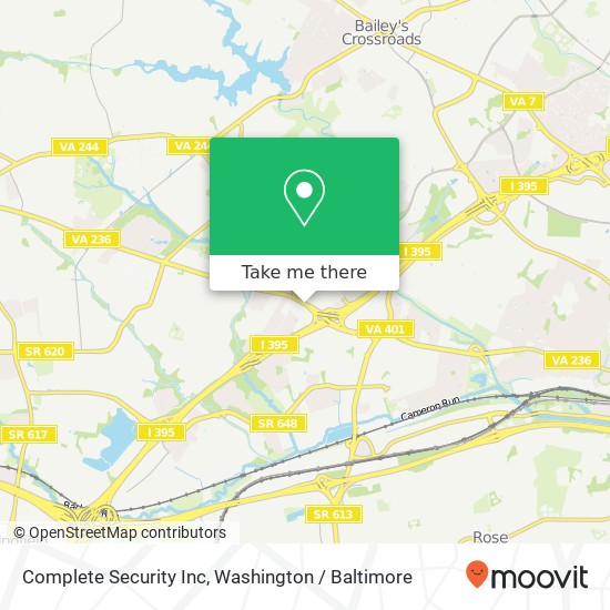 Complete Security Inc map