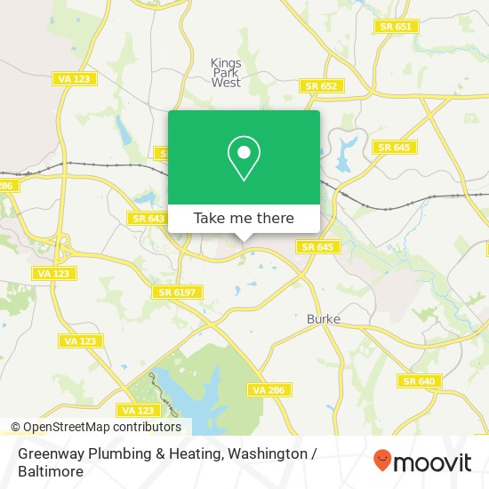 Greenway Plumbing & Heating map