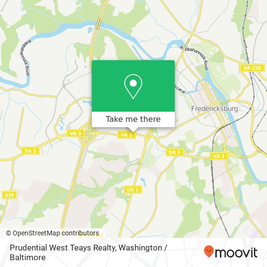 Prudential West Teays Realty map