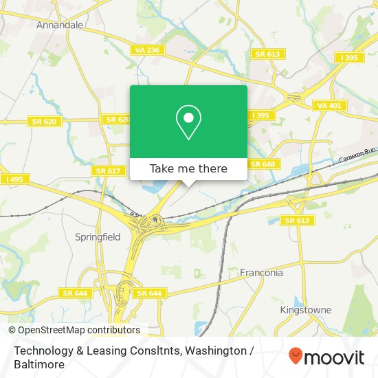 Technology & Leasing Consltnts map