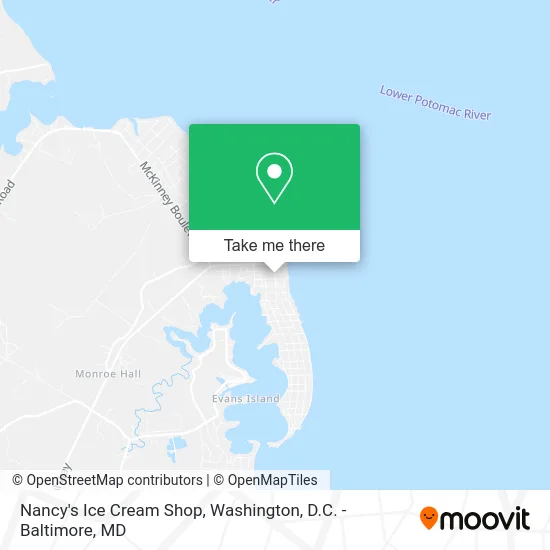 Nancy's Ice Cream Shop map