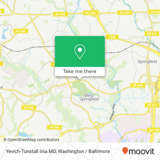 Yevich-Tunstall Inia MD map