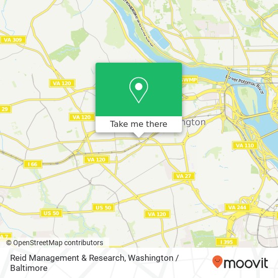 Mapa de Reid Management & Research