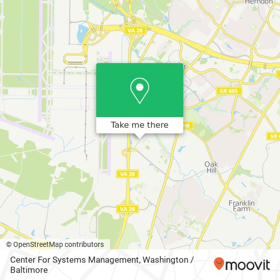 Mapa de Center For Systems Management