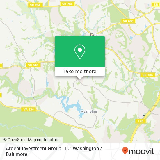 Mapa de Ardent Investment Group LLC