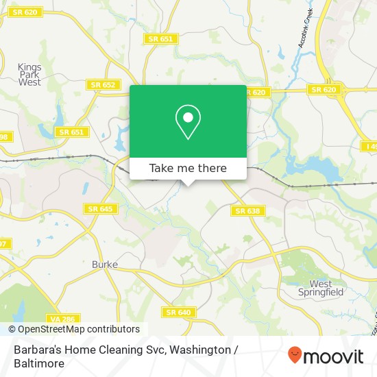 Mapa de Barbara's Home Cleaning Svc