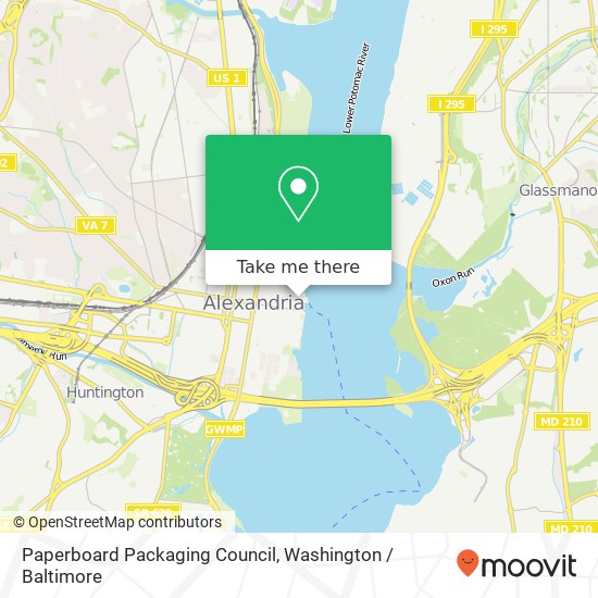 Paperboard Packaging Council map
