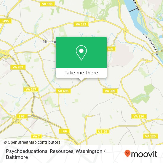 Psychoeducational Resources map