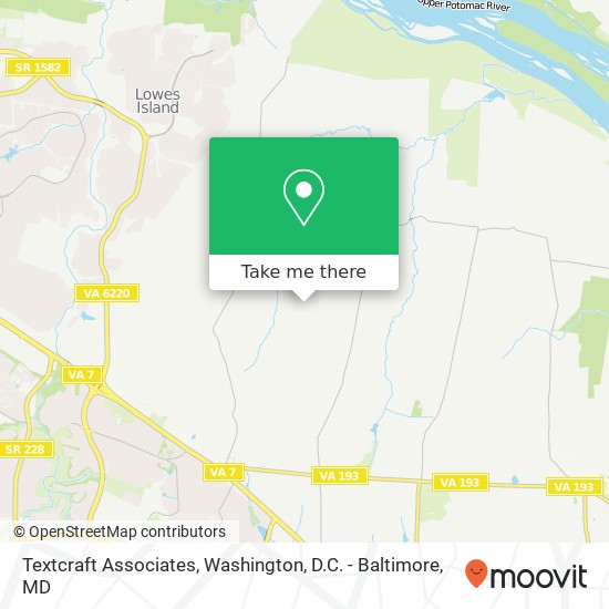 Mapa de Textcraft Associates