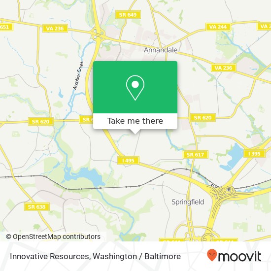 Innovative Resources map