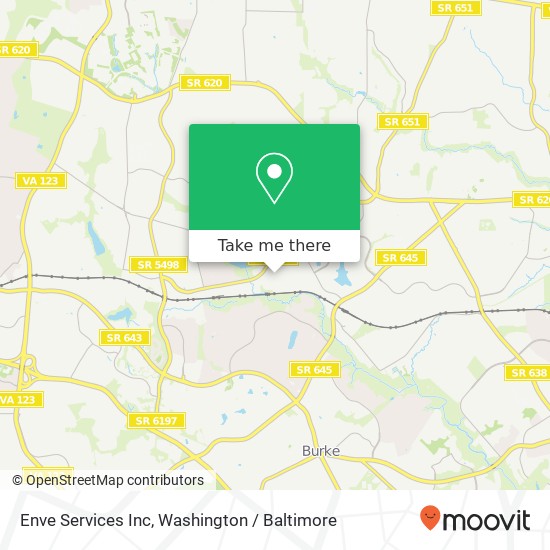 Mapa de Enve Services Inc