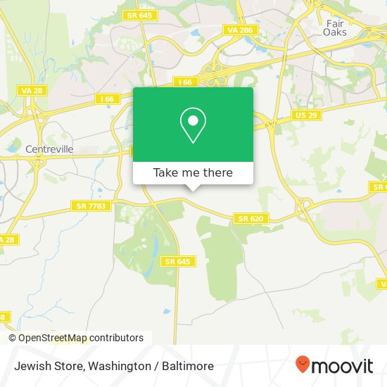 Mapa de Jewish Store