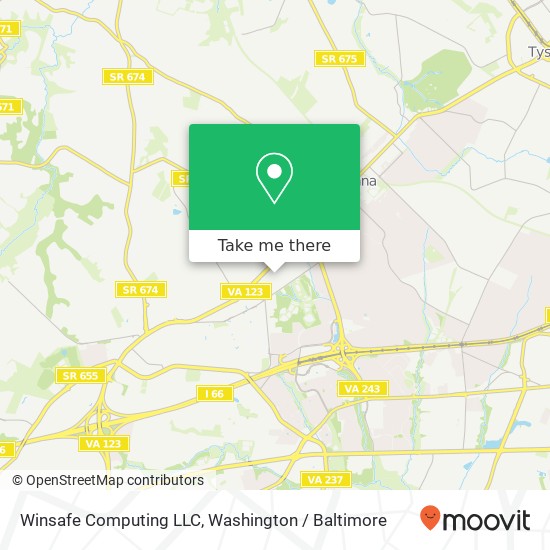 Mapa de Winsafe Computing LLC